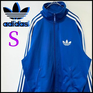 アディダス(adidas)の【希少】adidas 00sトラックジャケット ファイヤーバード ブルー 90(ジャージ)