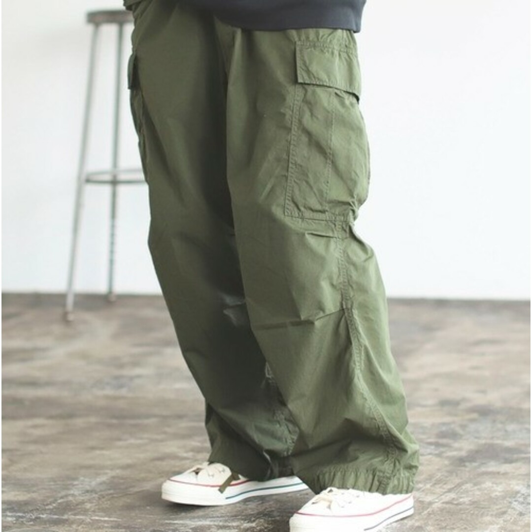 BEAMS(ビームス)のBEAMS ビームス FINX(R) ビッグ6ポケットカーゴパンツ 11-24-2835-791 S OLIVE M-51 フィールド ボトムス【中古】【BEAMS】 メンズのパンツ(ワークパンツ/カーゴパンツ)の商品写真