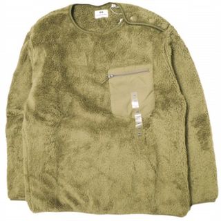 Engineered Garments x UNIQLO エンジニアードガーメンツ ユニクロ 19AW 別注 フリースプルオーバー 341-423111 M BEIGE アウター【新古品】【中古】【Engineered Garments × UNIQLO】