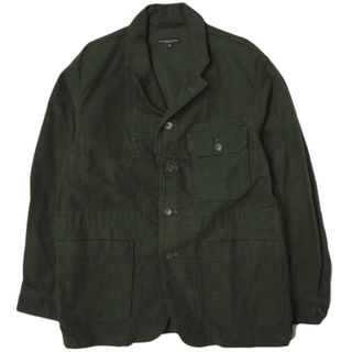 エンジニアードガーメンツ(Engineered Garments)のEngineered Garments エンジニアードガーメンツ アメリカ製 BENSON JACKET MOLESKIN コットンモールスキン ベンソンジャケット S Olive アウター【中古】【Engineered Garments】(テーラードジャケット)