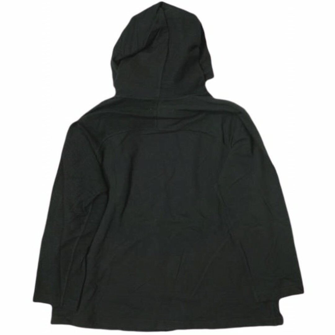 Engineered Garments(エンジニアードガーメンツ)のEngineered Garments x BEAMS BOY エンジニアードガーメンツ ビームスボーイ 別注 アメリカ製 SWEAT PARKA ミラー反転 スウェットプルオーバーパーカー 13-13-0001-334 ONE SIZE BLACK クレイジーパターン Mirror Collection トップス【中古】【Engineered Garments × BEAMS BOY】 レディースのトップス(パーカー)の商品写真