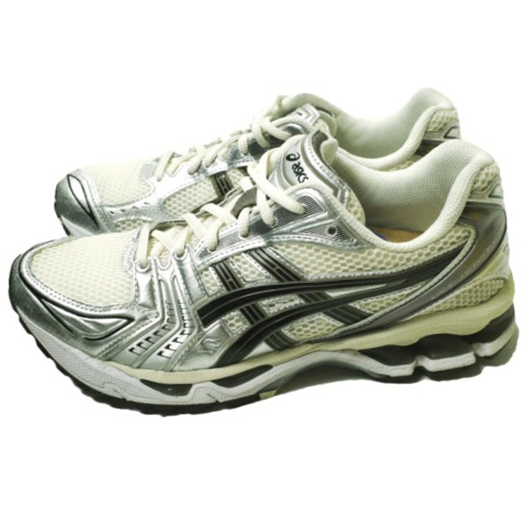 asics(アシックス)のasics アシックス GEL-KAYANO 14 ゲル カヤノ 1201A019 US8(26cm) Cream/Black スニーカー シューズ【中古】【asics】 メンズの靴/シューズ(スニーカー)の商品写真