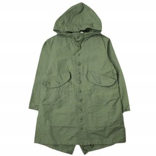 エンジニアードガーメンツ(Engineered Garments)のEngineered Garments エンジニアードガーメンツ アメリカ製 Highland Parka Cotton Double Cloth ハイランドパーカー コットンダブルクロス XS OLIVE M-51 モッズコート アウター【新古品】【中古】【Engineered Garments】(モッズコート)