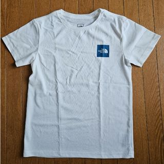 ザノースフェイス(THE NORTH FACE)のノースフェイス半袖Tシャツ白水色ロゴ150(Tシャツ/カットソー)