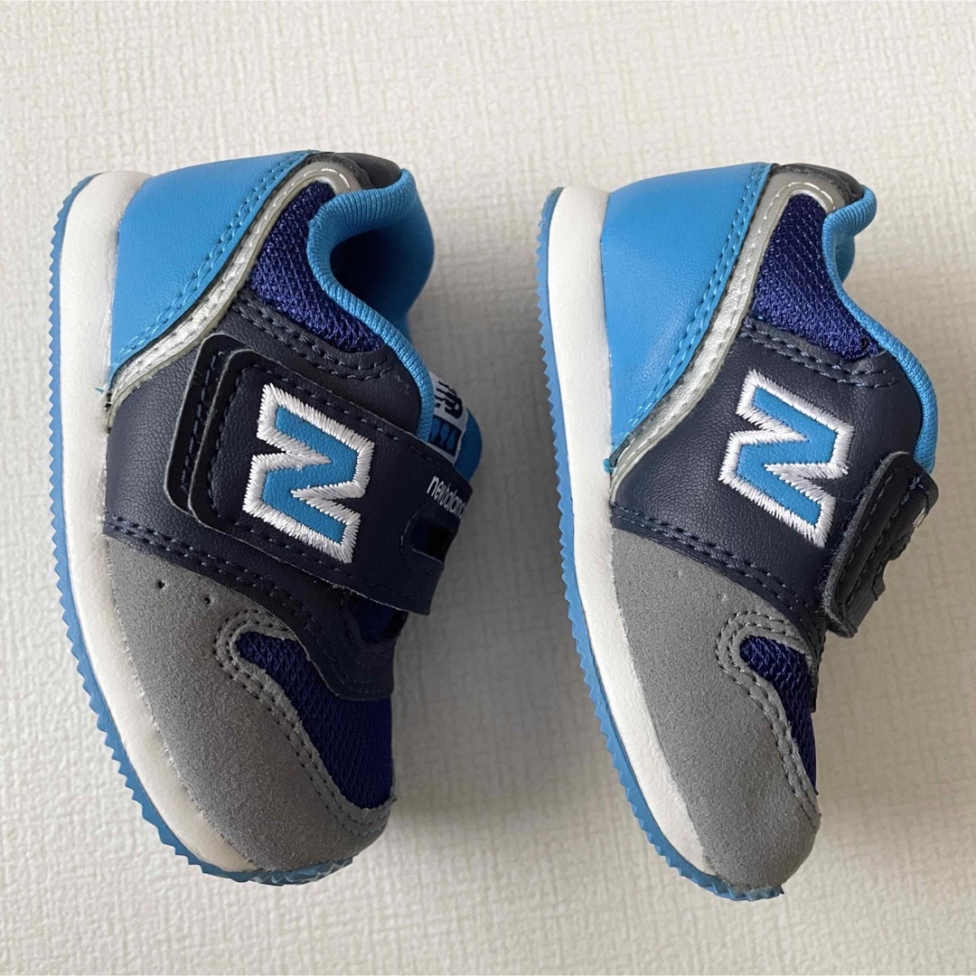 996（New Balance）(キュウキュウロク)のニューバランス　996　ベビースニーカー　12.0cm　ネイビー　ブルー キッズ/ベビー/マタニティのベビー靴/シューズ(~14cm)(スニーカー)の商品写真