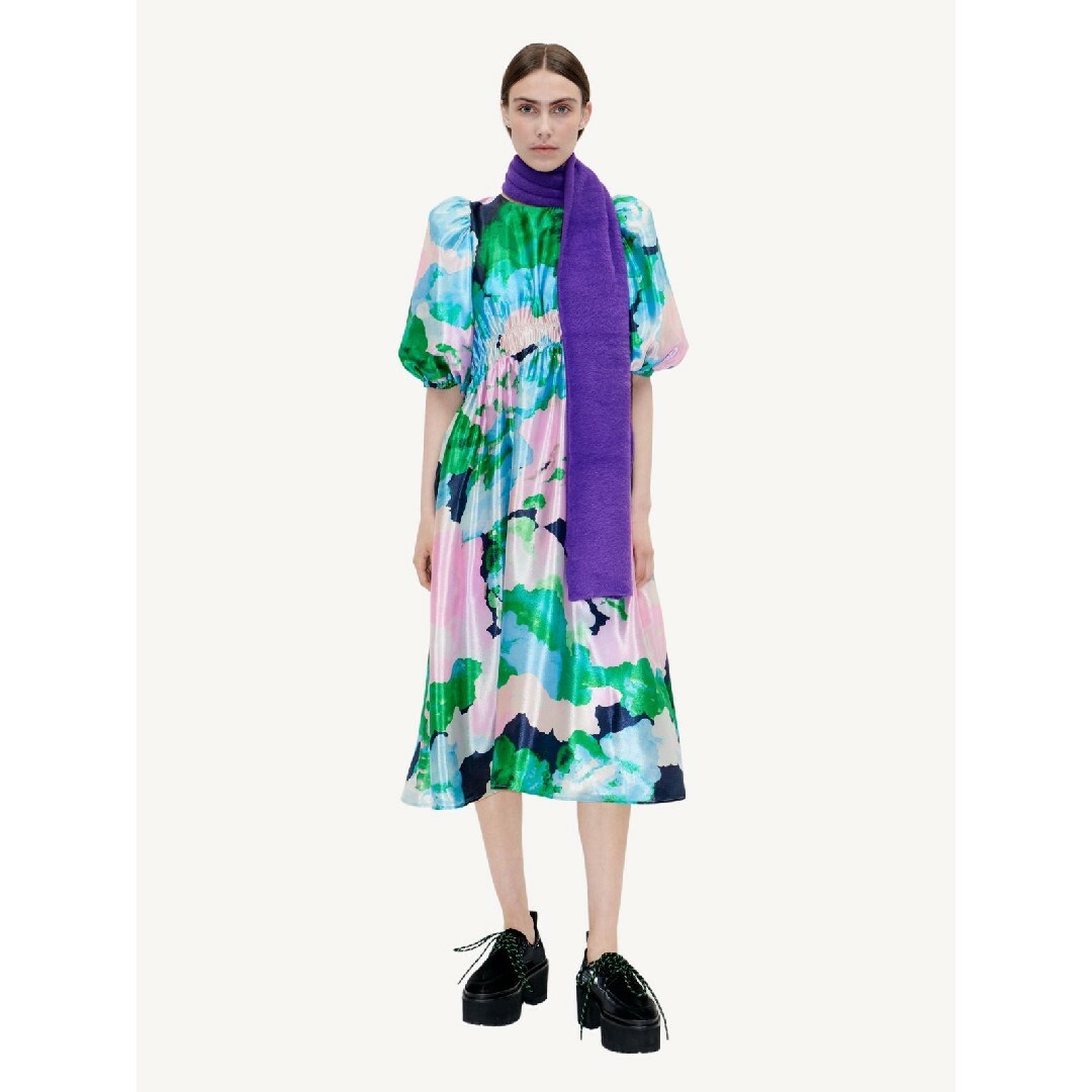 Drawer(ドゥロワー)のstine goya　Elizabeth Dress Clouds レディースのワンピース(ロングワンピース/マキシワンピース)の商品写真