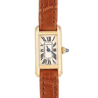 カルティエ(Cartier)のカルティエ タンクアロンジェ YG W1529956 YG クォーツ(腕時計)