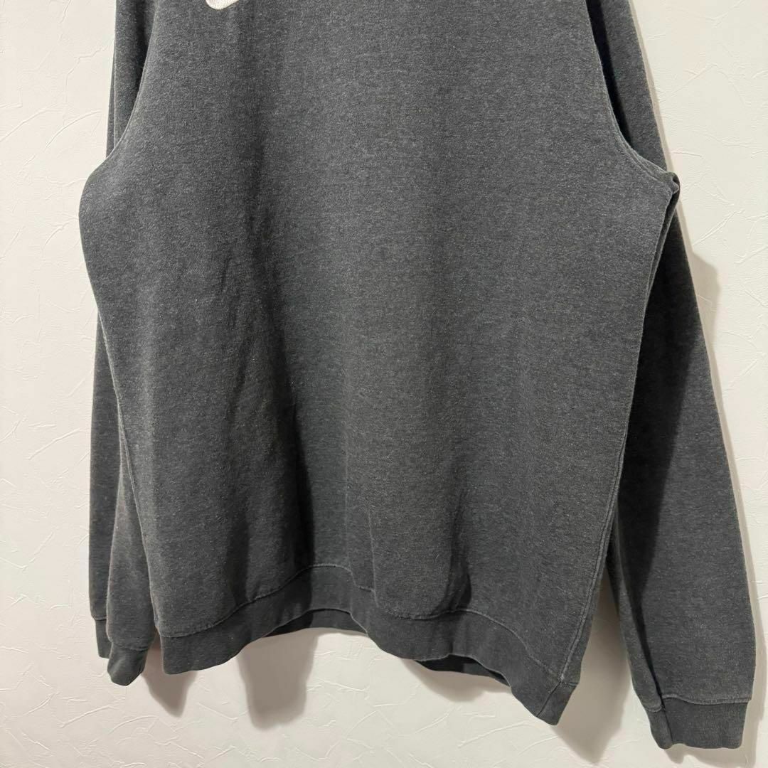 NIKE - 【定番】NIKE 00s スウェット トレーナー 刺繍 グレー L NIKE - 【定番】NIKE 00s スウェット トレーナー 刺繍 グレー L