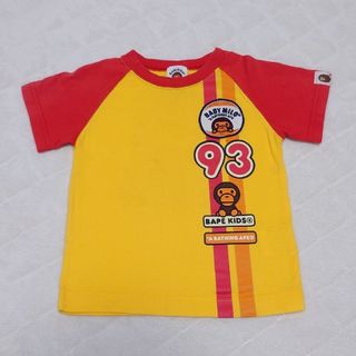 ベイプキッズ(BAPE KIDS)のア・ベイシング・エイプ/ベイプキッズ 半袖Tシャツ90cm(Tシャツ/カットソー)