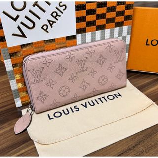 ルイヴィトン(LOUIS VUITTON)の⭐️美品⭐️ルイヴィトン 長財布 マヒナ M61868 マグノリア 定番人気♪(財布)