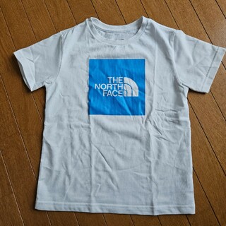 ザノースフェイス(THE NORTH FACE)のノースフェイス半袖Tシャツ130白水色ロゴ(Tシャツ/カットソー)