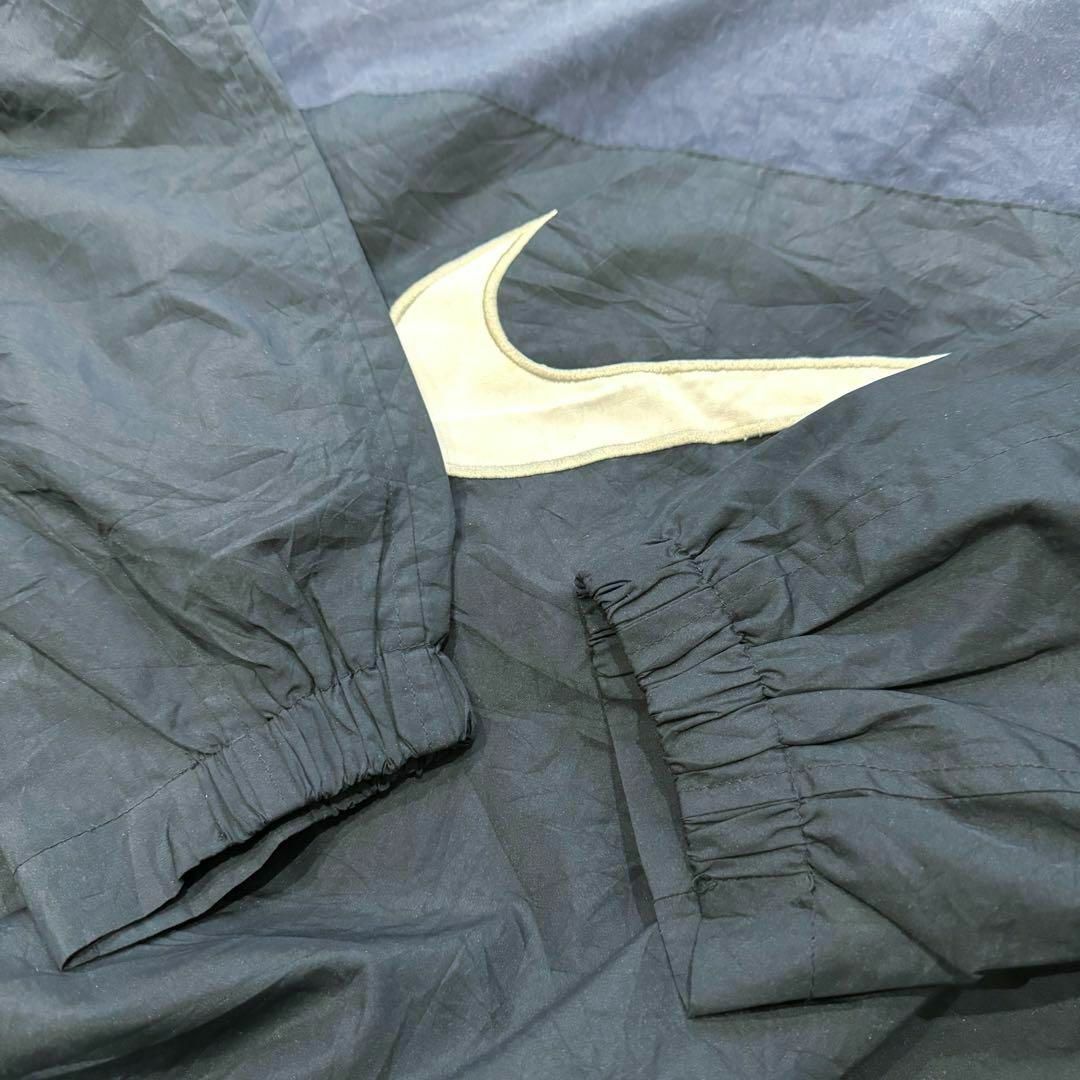 NIKE - 【希少】NIKE 90s ナイロン プルオーバー 銀タグ NIKE - 【希少】NIKE 90s ナイロン プルオーバー 銀タグ