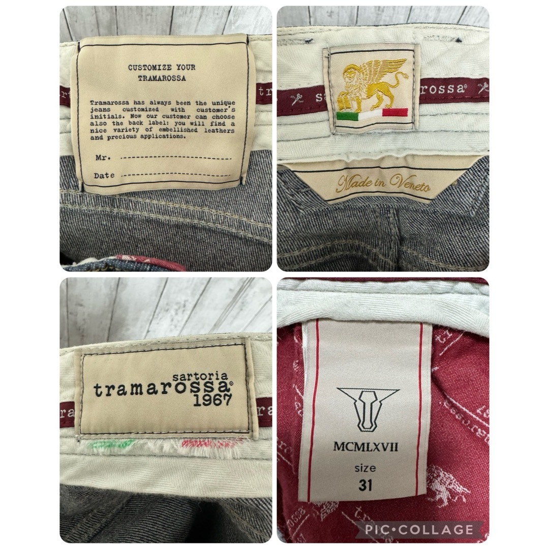 tramarossa - 美品!tramarossa ストレッチデニム!イタリア製 tramarossa - 美品!tramarossa ストレッチデニム!イタリア製