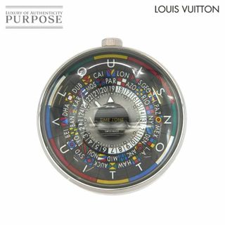 ルイヴィトン(LOUIS VUITTON)のルイヴィトン LOUIS VUITTON エスカル テーブルクロック Q5Q000 マルチカラー クォーツ ガラス 置き時計 ウォッチ Escale VLP 90230132(置時計)