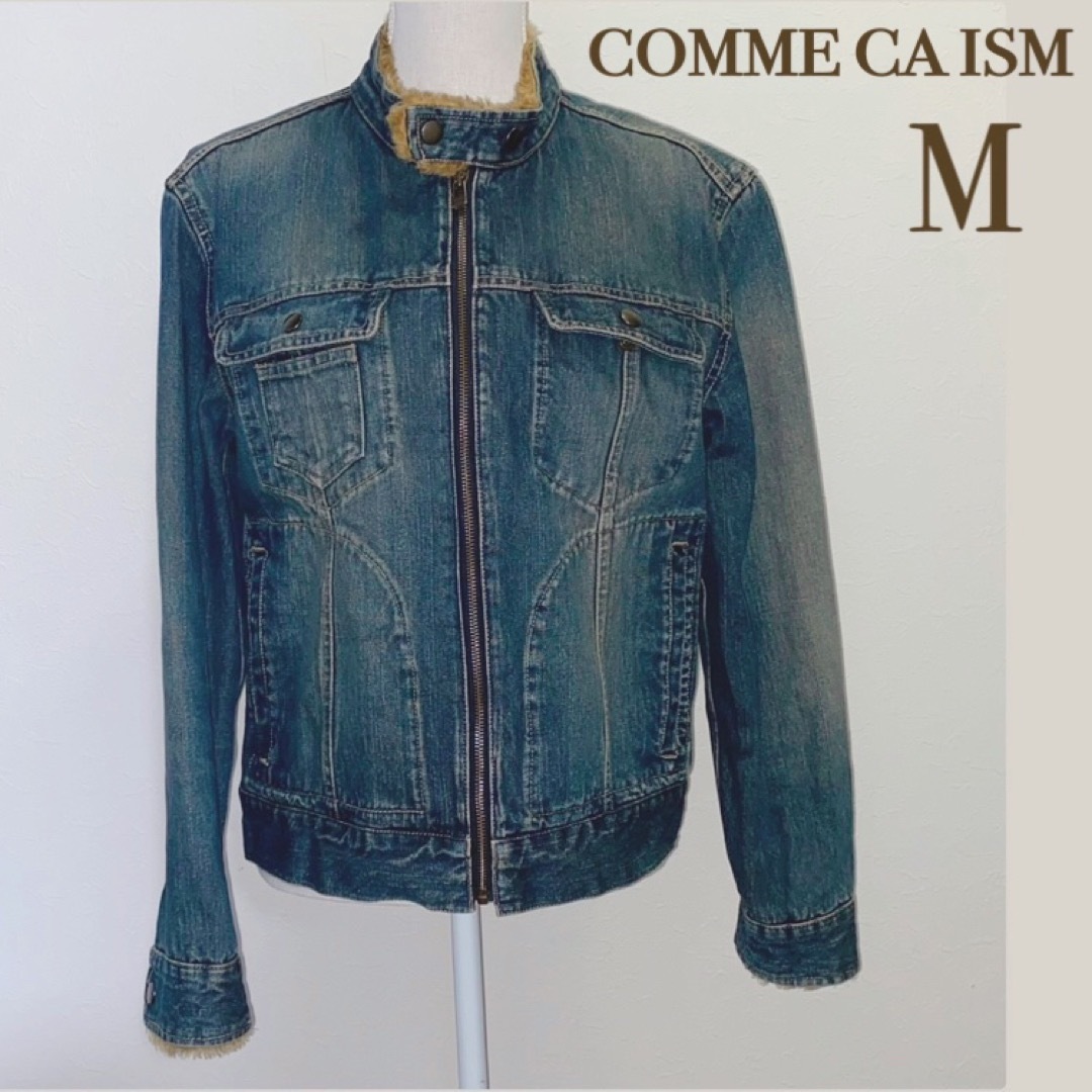 COMME CA ISM(コムサイズム)のCOMME CA ISM インナーボアデニムジャケット レディースのジャケット/アウター(Gジャン/デニムジャケット)の商品写真