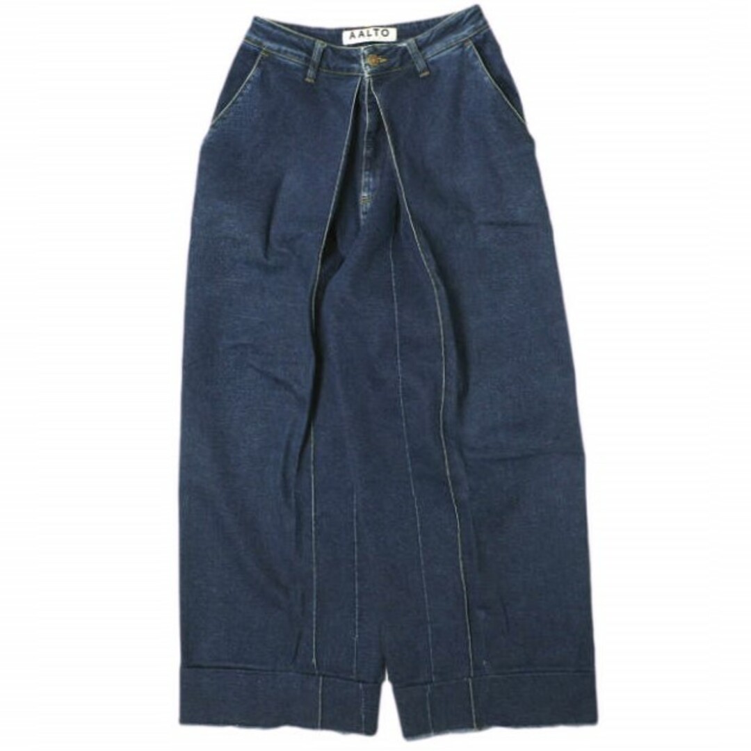 AALTO - AALTO アールト Classical Front Pleat Denim フロント AALTO - AALTO アールト Classical Front Pleat Denim フロント