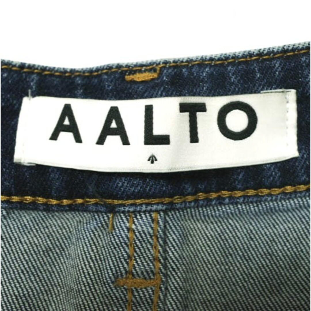 AALTO - AALTO アールト Classical Front Pleat Denim フロント AALTO - AALTO アールト Classical Front Pleat Denim フロント