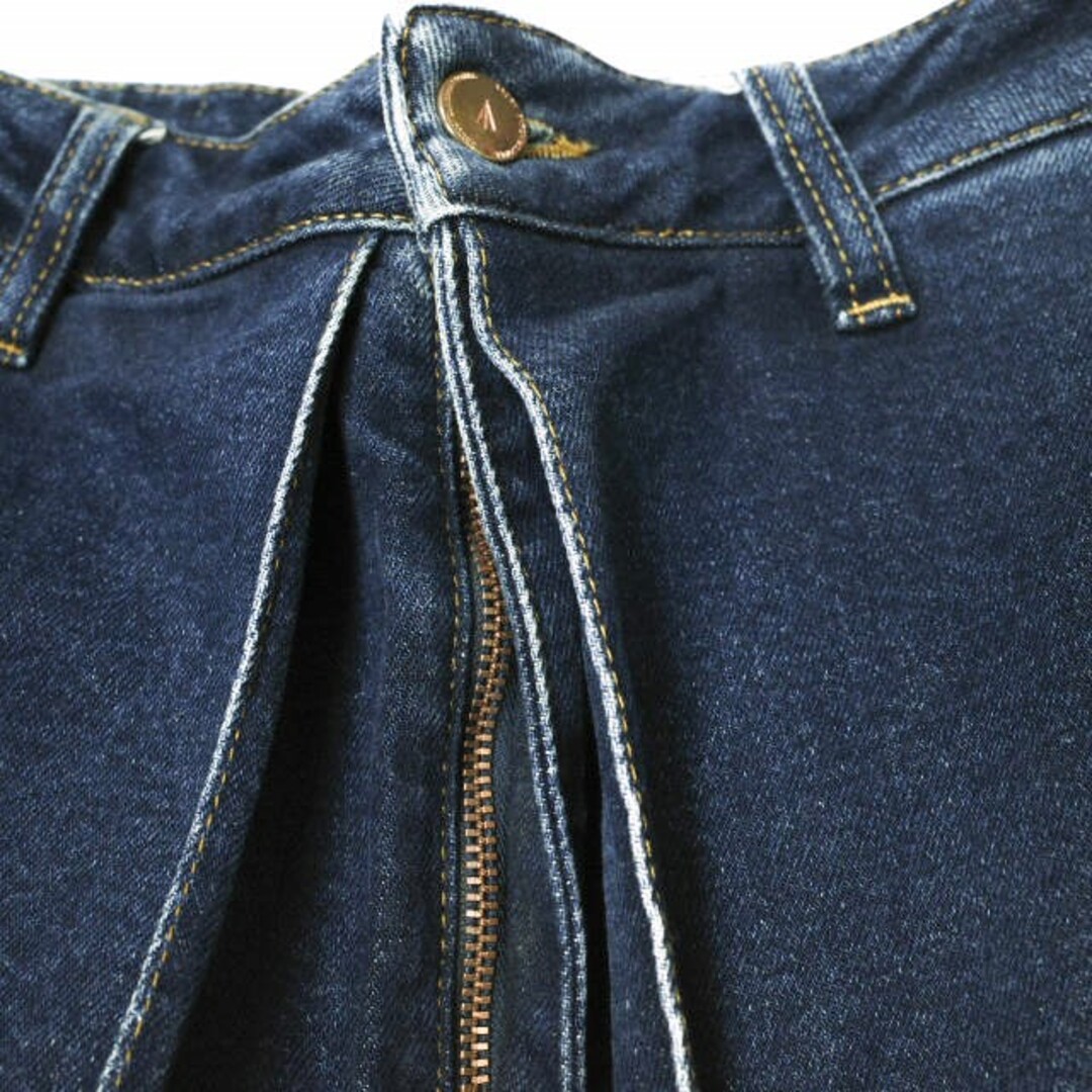 AALTO - AALTO アールト Classical Front Pleat Denim フロント AALTO - AALTO アールト Classical Front Pleat Denim フロント