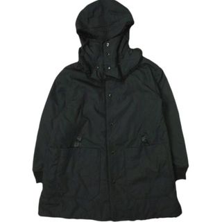 エンジニアードガーメンツ(Engineered Garments)のEngineered Garments エンジニアードガーメンツ アメリカ製 LINER JACKET PC POPLIN ライナージャケット PCポプリン S BLACK ファー リバーシブル フィッシュテールパーカー アウター【新古品】【中古】【Engineered Garments】(モッズコート)