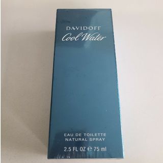 ダビドフ(DAVIDOFF)の新品未開封ダビドフ　クールウォーターオードトワレ75ml(香水(男性用))