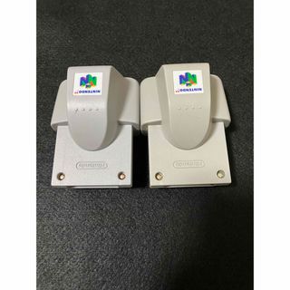 ニンテンドウ64(NINTENDO 64)のニンテンドー64 振動パック　完動品　2個　本体などまとめセット(その他)