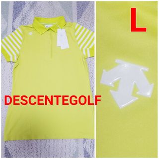 新品DESCENTEGOLFレディースポロシャツ(ウエア)