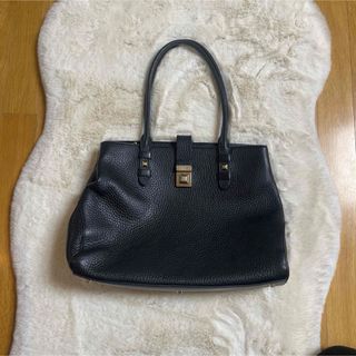 フルラ(Furla)のフルラ　レザーバッグ　ブラック(トートバッグ)