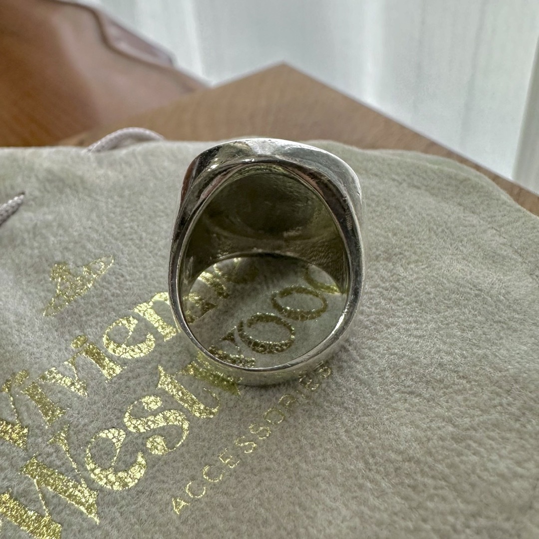 Vivienne Westwood(ヴィヴィアンウエストウッド)の良品激レアVivienneWestwoodオーブ/パイレーツリングXS レディースのアクセサリー(リング(指輪))の商品写真