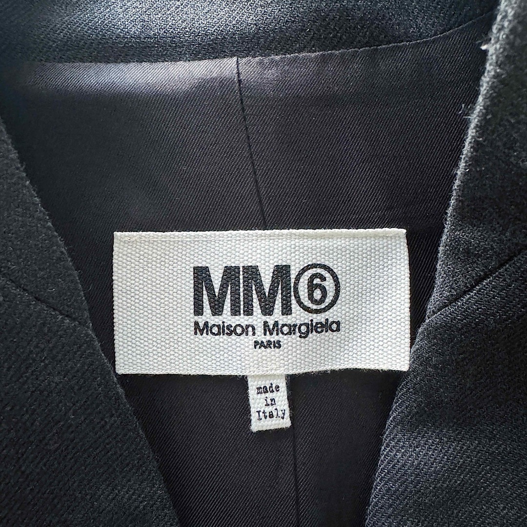 MM6(エムエムシックス)のMM6 Maison Margiela ウール メランジ スーツ ベスト ジレ  レディースのトップス(ベスト/ジレ)の商品写真