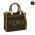 FENDI トートバッグ スモール サンシャイン FFジャガード