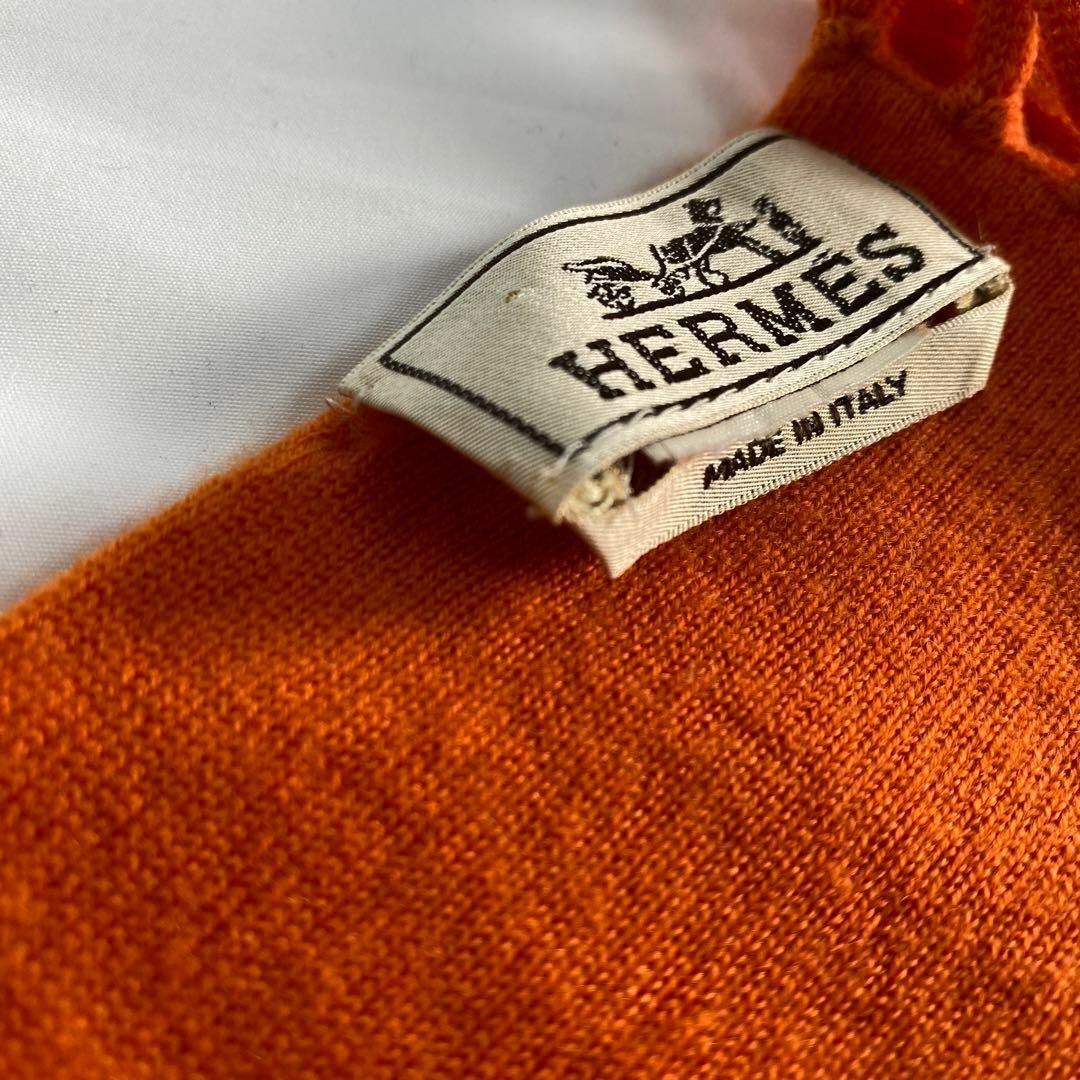 Hermes(エルメス)のエルメス HERMES バイカラー マフラー レディースのファッション小物(マフラー/ショール)の商品写真
