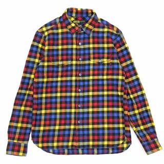 エクストララージ(XLARGE)のXLARGE エクストララージ チェックフラップポケットシャツ L(シャツ)