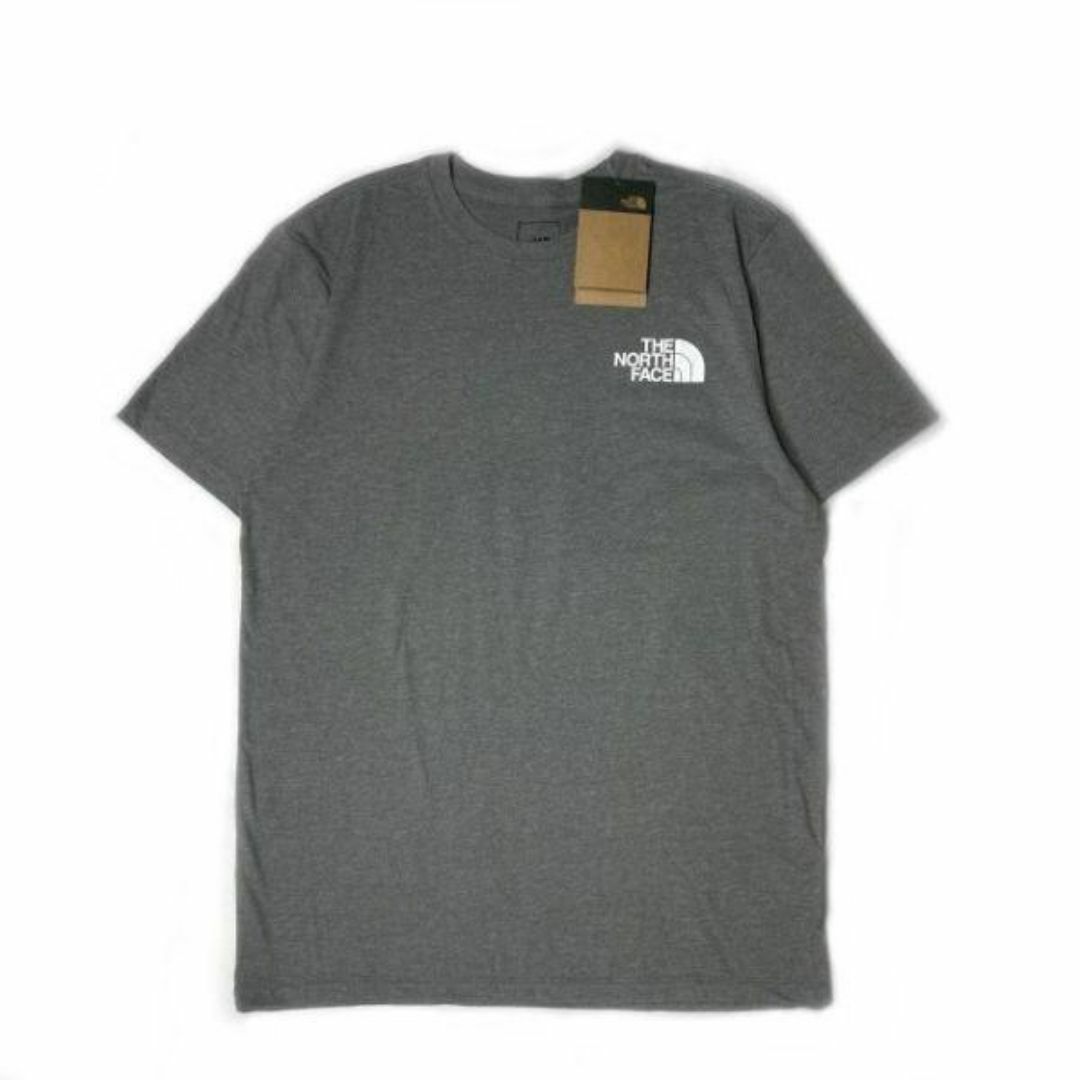 THE NORTH FACE(ザノースフェイス)のノースフェイス 半袖 Tシャツ US限定 ボックスロゴ(M)グレー 180902 メンズのトップス(Tシャツ/カットソー(半袖/袖なし))の商品写真