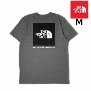 ザノースフェイス(THE NORTH FACE)のノースフェイス 半袖 Tシャツ US限定 ボックスロゴ(M)グレー 180902(Tシャツ/カットソー(半袖/袖なし))