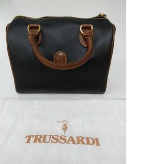 トラサルディ(Trussardi)のトラサルディ　ミニボストン　本革レザー×PVC(ボストンバッグ)