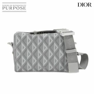 クリスチャンディオール(Christian Dior)の未使用 展示品 クリスチャン ディオール Christian Dior CDダイヤモンド ランゴ 22 ショルダー バッグ PVC レザー グレー VLP 90229473(ショルダーバッグ)