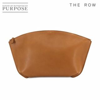 アザー(other)のザ ロウ THE ROW クラッチ バッグ レザー ブラウン ゴールド 金具 VLP 90230221(クラッチバッグ)