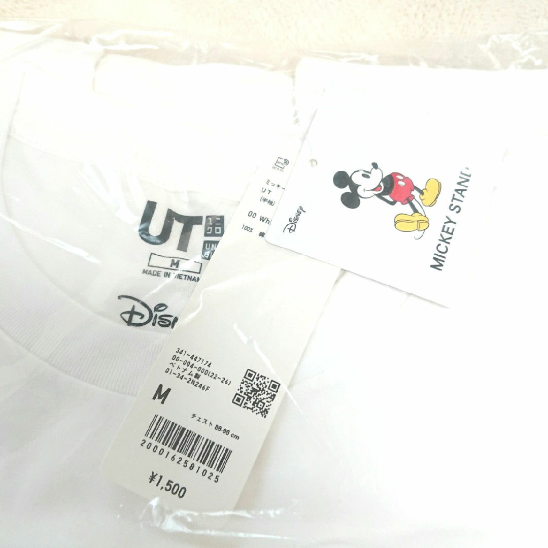 UNIQLO(ユニクロ)の未使用タグ付き★ディズニー×ユニクロ ミッキーTシャツ UT Mサイズ メンズのトップス(Tシャツ/カットソー(半袖/袖なし))の商品写真