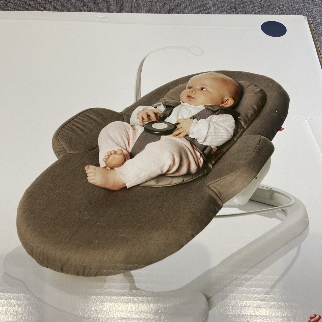 Stokke(ストッケ)のストッケ⭐︎バウンサー　ネイビー　美品 キッズ/ベビー/マタニティの寝具/家具(その他)の商品写真