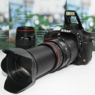 ニコン(Nikon)の❤️予備バッテリー付き❤️Nikon D750 超望遠 300mm ダブルレンズ(デジタル一眼)