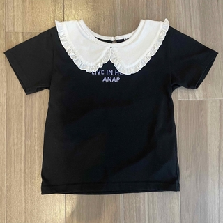 アナップキッズ(ANAP Kids)のANAP KIDS フリル襟付きTシャツ（125-135）(Tシャツ/カットソー)