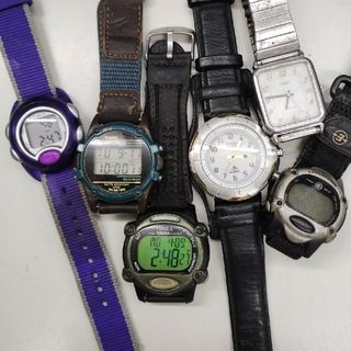 TIMEX　と記された　腕時計　いろいろまとめて6個セット　まとめ売り(腕時計(アナログ))