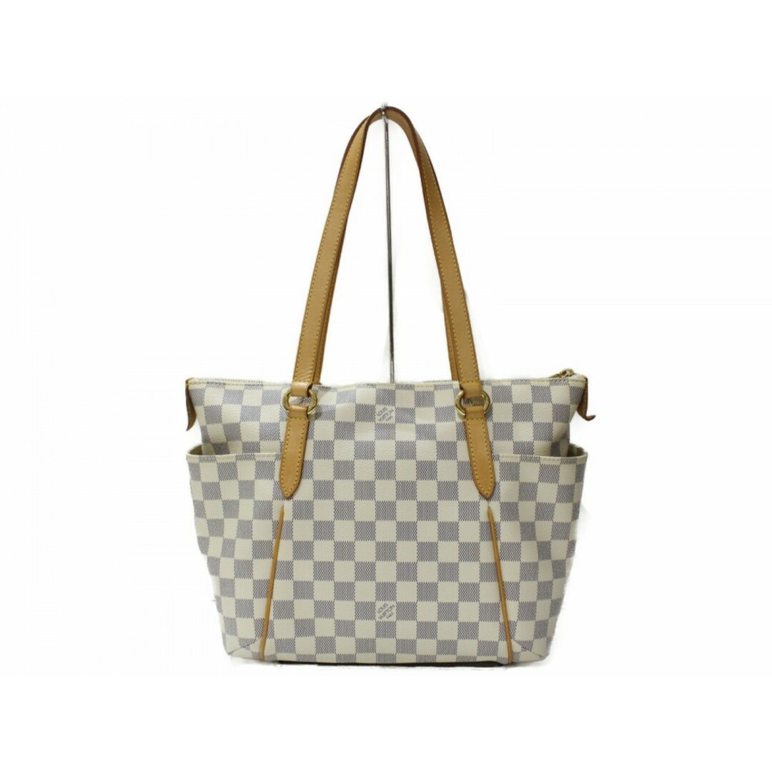 LOUIS VUITTON(ルイヴィトン)の【箱・布袋あり】LOUIS VUITTON　ルイヴィトン　トータリーPM　N51261　トートバッグ　ダミエ・アズール　ホワイト×グレー　レディース　ギフト　プレゼント包装可【中古】松前R56号店 レディースのバッグ(トートバッグ)の商品写真