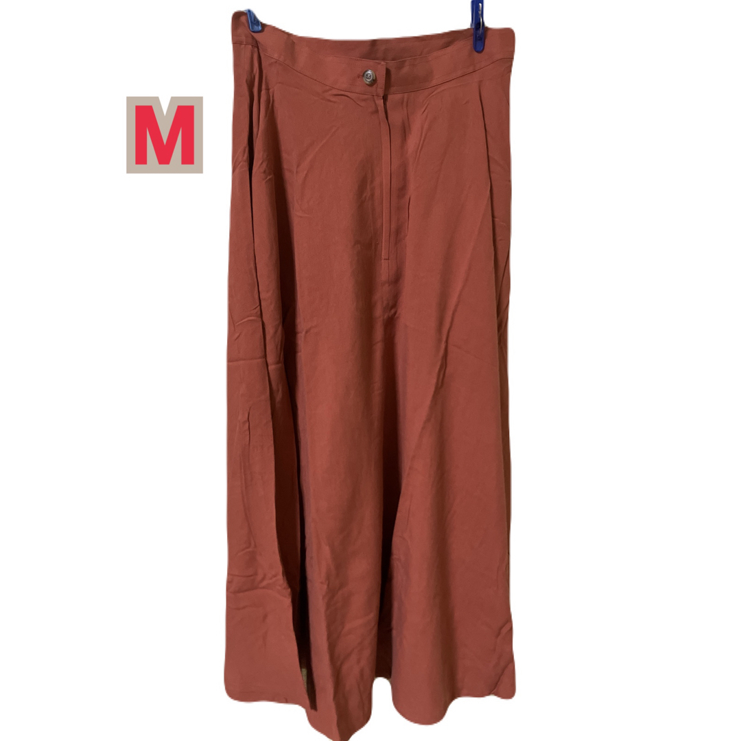 【1点限り！】シルク素材！フレアロングスカート　Mサイズ レディースのスカート(ロングスカート)の商品写真