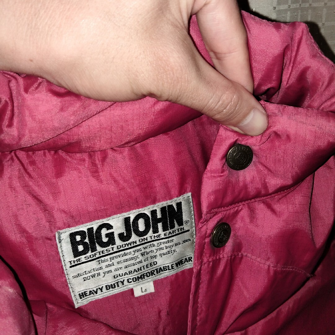 BIG JOHN(ビッグジョン)の【BIG JOHN】90s ダウンベスト メンズのジャケット/アウター(ダウンベスト)の商品写真