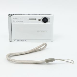 ソニー(SONY)の【難品】ソニー SONY デジタルカメラ サイバーショット T70 ホワイト DSC-T70-W(デジタル一眼)