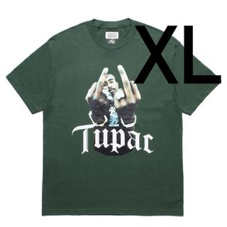 ワコマリア(WACKO MARIA)のWACKO MARIA 2PAC  T-SHIRT 緑　XL(Tシャツ/カットソー(半袖/袖なし))