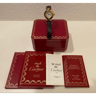 Cartier - Cartier カルティエ コリゼ 純正バックルベルト 2024/3電池交換済