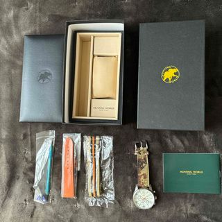 HUNTING WORLD Watch set  時計 ベルト交換 分解