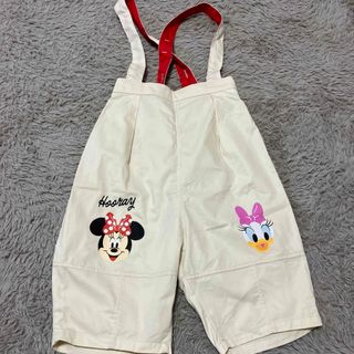 しまむら - 新品 しまむら ディズニー 120cm子供服 サロペット ホワイト